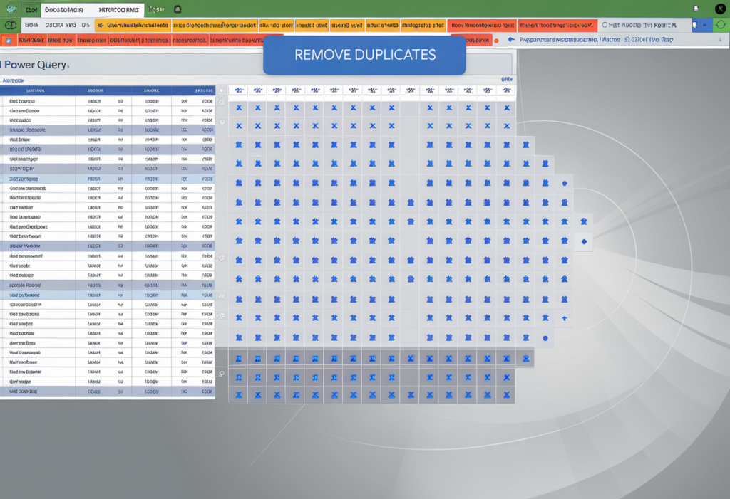 Capture d’écran d’Excel montrant la fonction permettant de supprimer les doublons dans un tableau