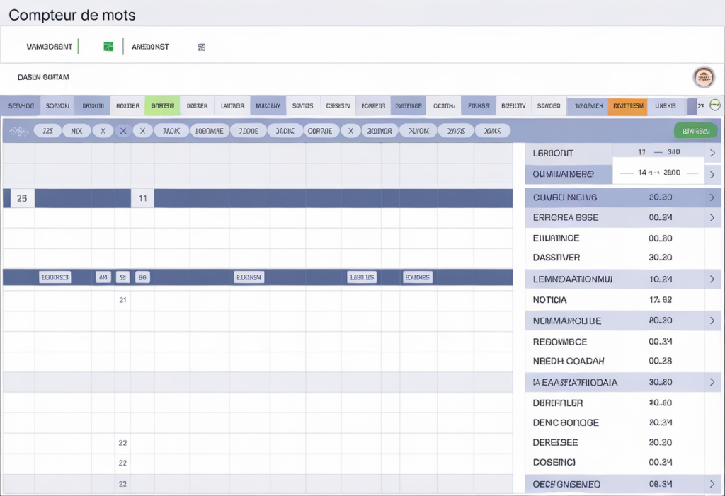 Compteur de mots développé en VBA dans Microsoft Excel