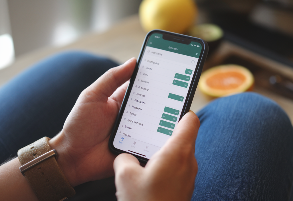 Exemple de liste déroulante créée dans Microsoft Excel pour la saisie de données