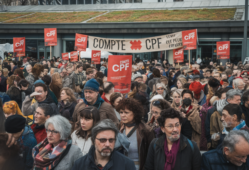 Illustration du compte CPF permettant de financer des formations professionnelles en France