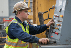 Illustration représentant un opérateur de compétences accompagnant les entreprises et les salariés dans la formation professionnelle