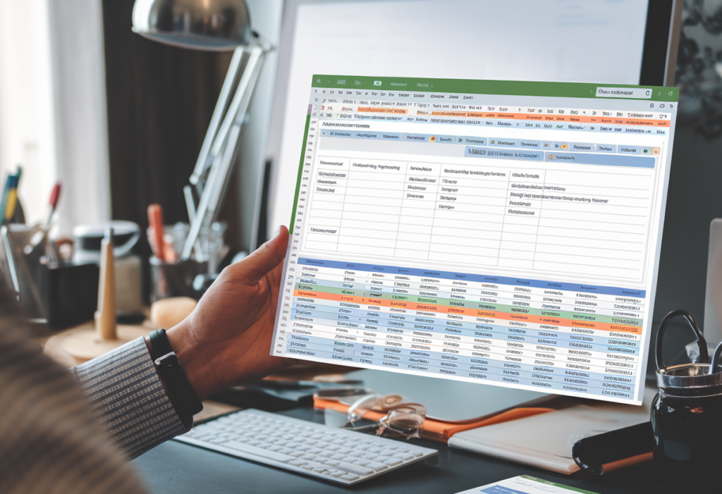 Interface de Power Query dans Excel montrant l'importation et la transformation de données